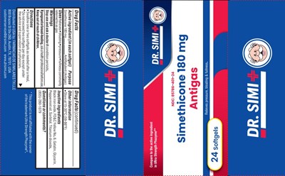 Principal Display Panel (Simethicone Image)